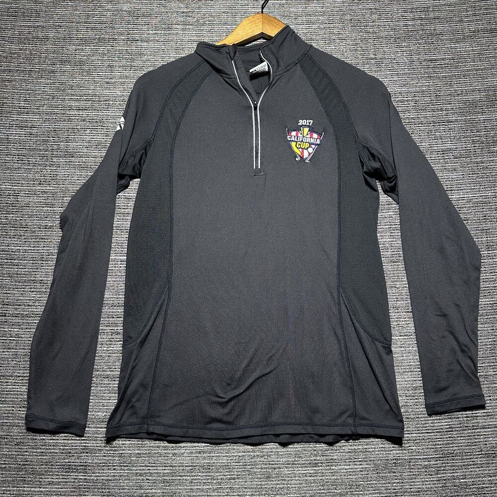 Harrow California Cup Sweater Women's S Black Stretch Golf 2017 1/4 Zip